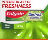 Colgate Citrus Blast MaxFresh Tooth Paste 125 grams