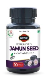 Durvesh Jamun seeds Herbal 90 Capsules